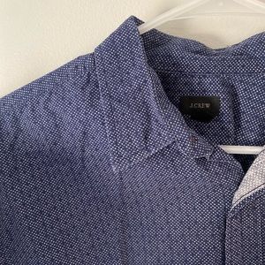 J.Crew Blue Collared Shirt